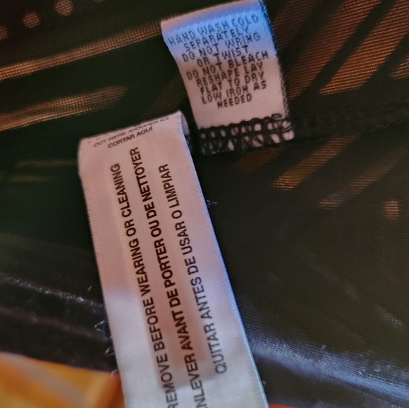 Geometric pattern black cardigan size L - Picture 4 of 5